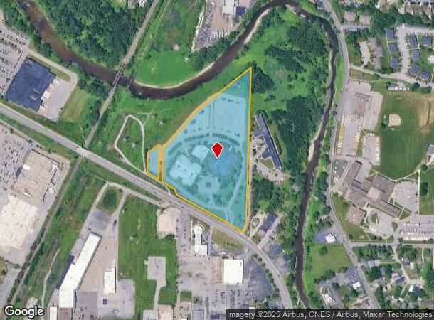  550 Orchard Park Rd, Buffalo, NY Parcel Map