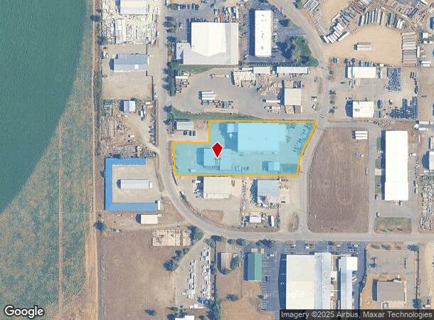 3639 W Industrial Loop, Coeur D Alene, ID Parcel Map