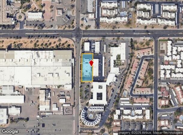  1525 N Granite Reef Rd, Scottsdale, AZ Parcel Map