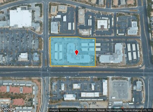 10100 W Charleston Blvd, Las Vegas, NV Parcel Map