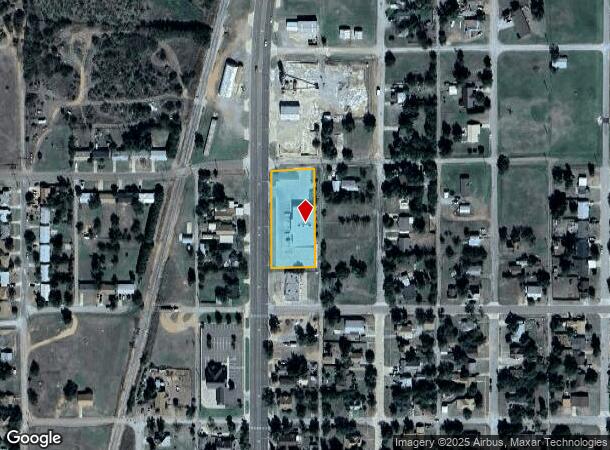 912 N Main St, Frederick, OK Parcel Map