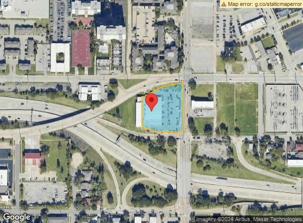  1110 S Denver Ave, Tulsa, OK Parcel Map