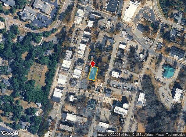  216 E Jones Ave, Wake Forest, NC Parcel Map