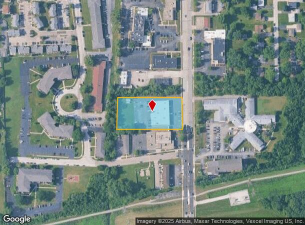 1592 N Farnsworth Ave, Aurora, IL Parcel Map