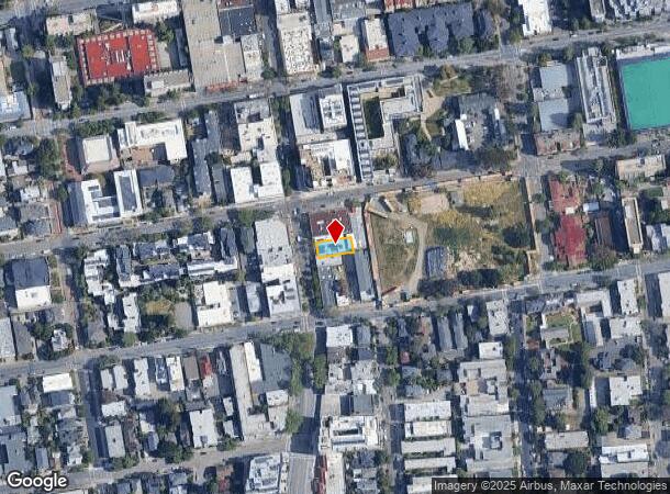 2461 Telegraph Ave, Berkeley, CA Parcel Map