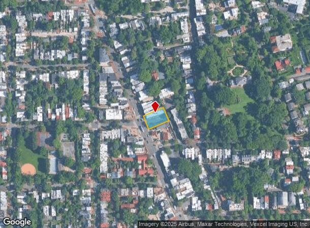  1611 Wisconsin Ave Nw, Washington, DC Parcel Map