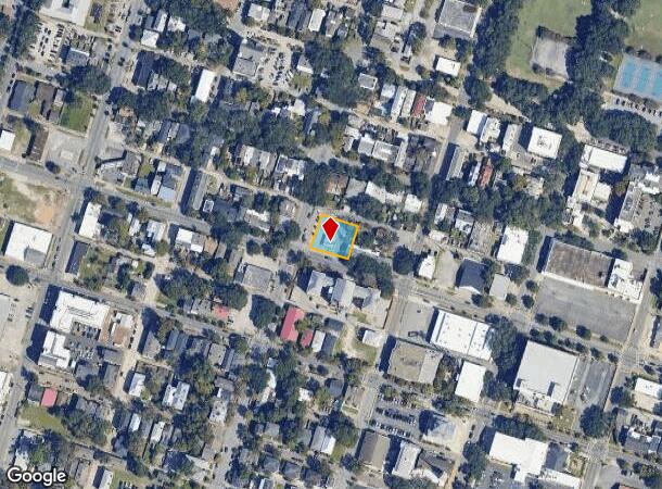  1220 Barnard St, Savannah, GA Parcel Map