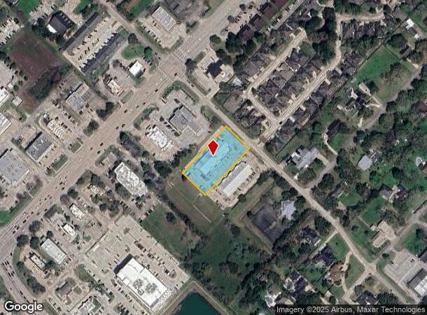  1650 E Winding Way Dr, Friendswood, TX Parcel Map