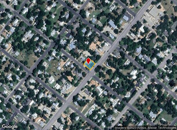 802 N Llano St, Fredericksburg, TX Parcel Map
