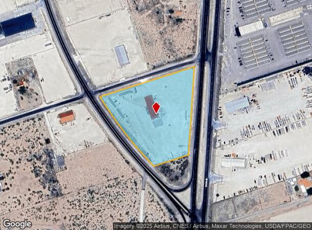  1208 W Bowie Dr, Monahans, TX Parcel Map