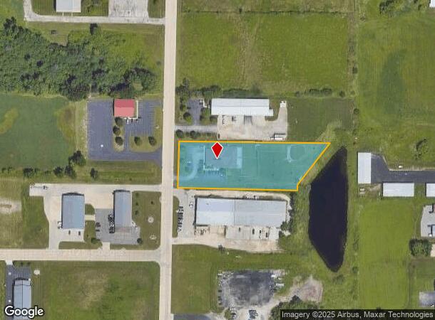2021 Enterprise Dr, De Pere, WI Parcel Map
