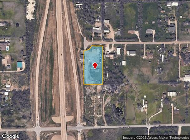  3609 Sparks Ln, Crowley, TX Parcel Map