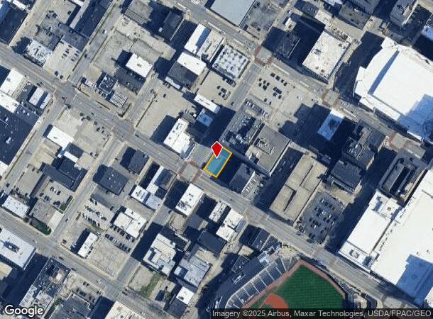  624 Monroe St, Toledo, OH Parcel Map