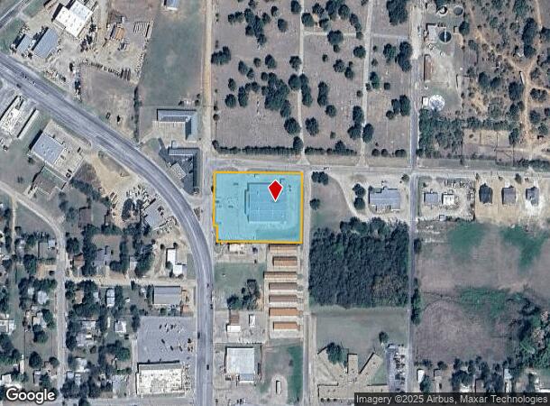 618 N Main St, Jacksboro, TX Parcel Map