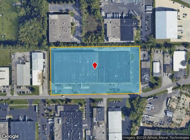  80 Commerce Dr, Rochester, NY Parcel Map