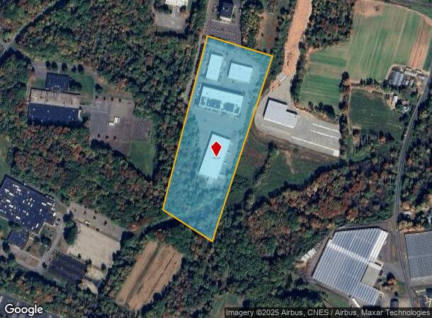  611 W Johnson Ave, Cheshire, CT Parcel Map