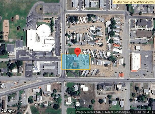  527 Grape Ave E, Omak, WA Parcel Map