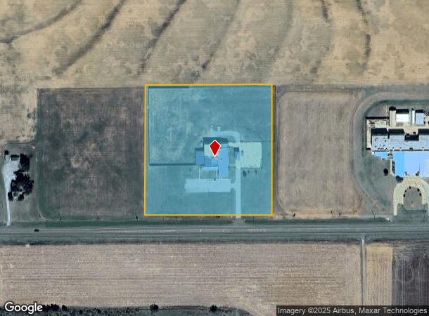  1801 E Gladstone Ave, Frederick, OK Parcel Map