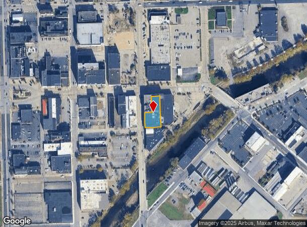  206 E Washington St, New Castle, PA Parcel Map
