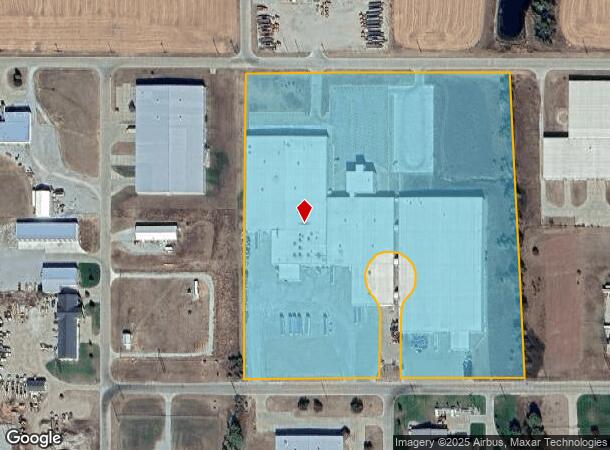 501 W Sargent St, Beatrice, NE Parcel Map