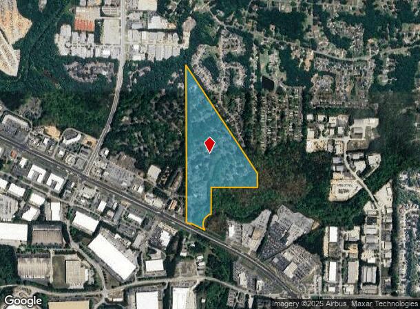  670 Thornton Rd, Lithia Springs, GA Parcel Map