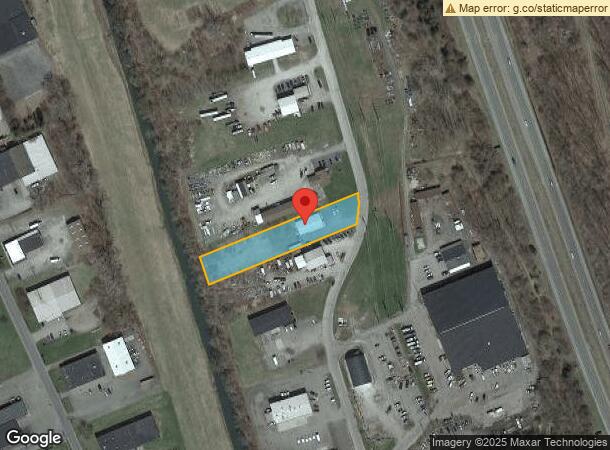  27 Industrial Park Blvd, Elmira, NY Parcel Map