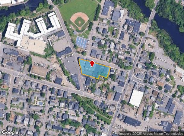  180 Elm St, Waltham, MA Parcel Map