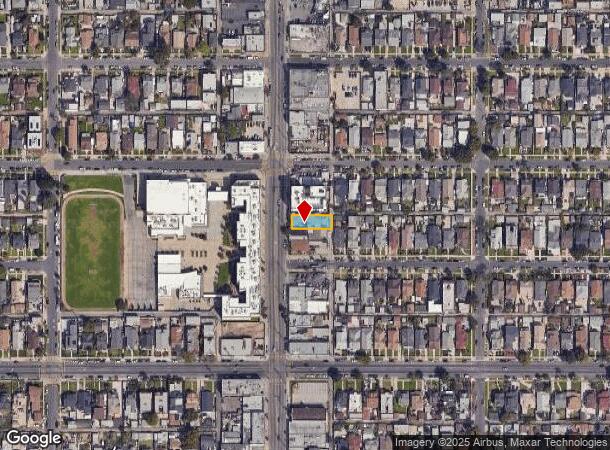  4614 S Western Ave, Los Angeles, CA Parcel Map