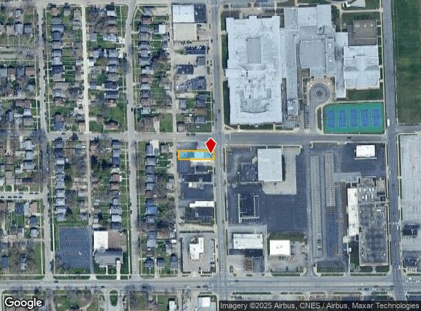 3706 S Calhoun St, Fort Wayne, IN Parcel Map