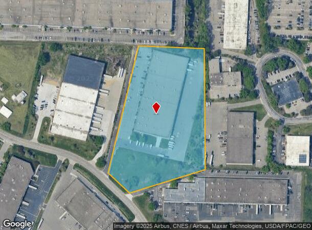 6801 Shady Oak Rd, Eden Prairie, MN Parcel Map