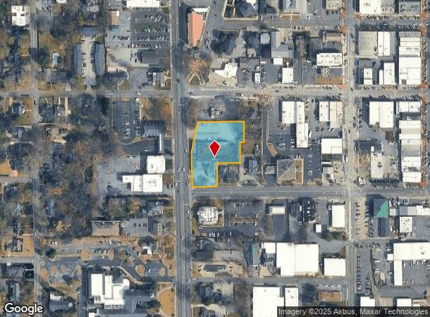 305 S Thornton Ave, Dalton, GA Parcel Map