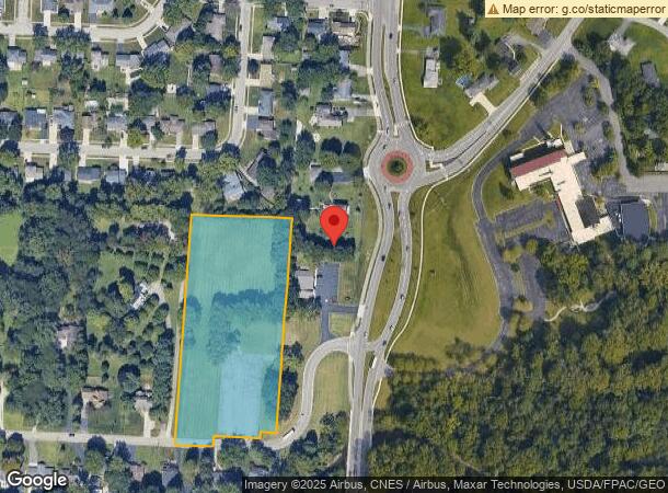  219 N Hamilton Rd, Gahanna, OH Parcel Map