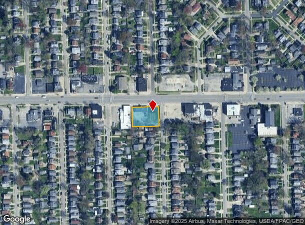  1447 W Sylvania Ave, Toledo, OH Parcel Map