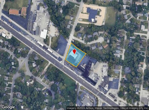  3710 Geraldine Ave, Saint Ann, MO Parcel Map