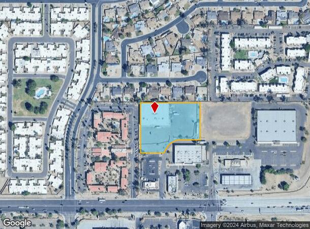  2902 W Thunderbird Rd, Phoenix, AZ Parcel Map