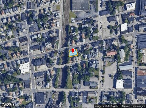  68 Cross St, Central Falls, RI Parcel Map