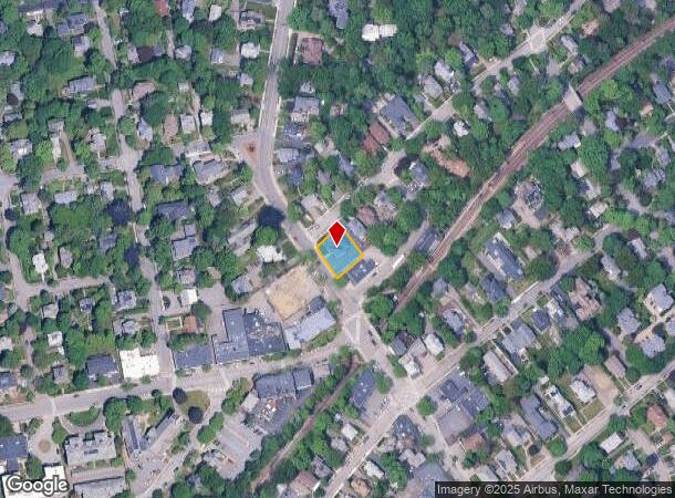 1150 Walnut St, Newton Highlands, MA Parcel Map