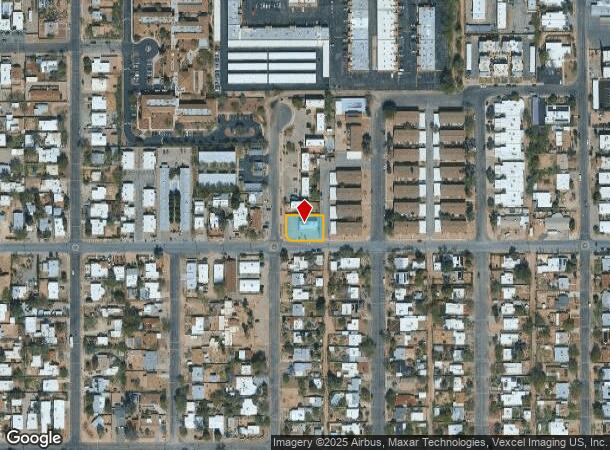  902 N Belvedere Ave, Tucson, AZ Parcel Map