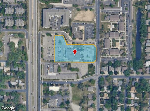 6341 University Ave Ne, Minneapolis, MN Parcel Map