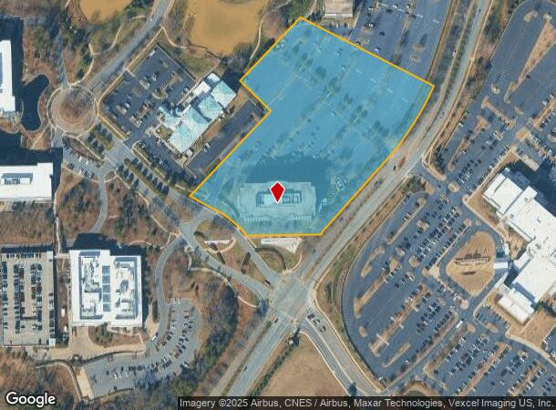  2320 Cascade Pointe Blvd, Charlotte, NC Parcel Map