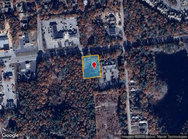 400 Nathan Ellis Hwy, Mashpee, MA Parcel Map