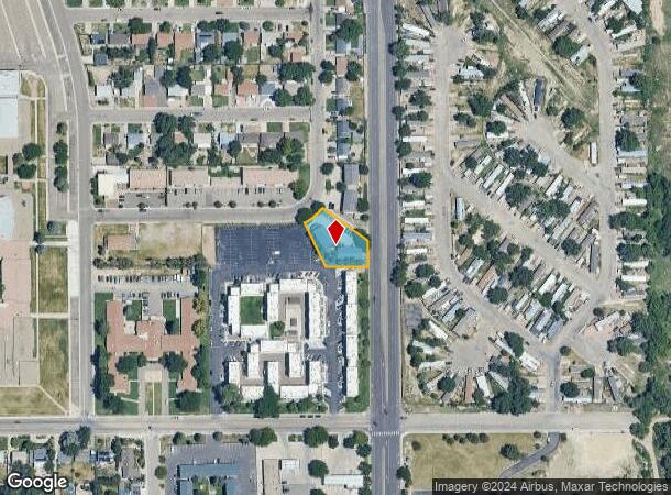  80 Blackburn Ln, Pueblo, CO Parcel Map