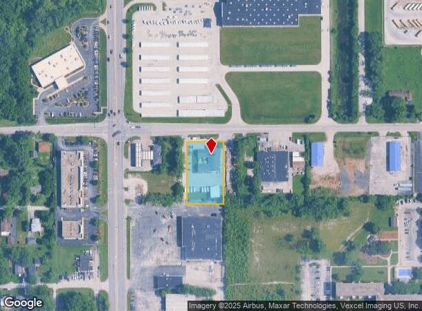740 W Holbrook Rd, Glenwood, IL Parcel Map