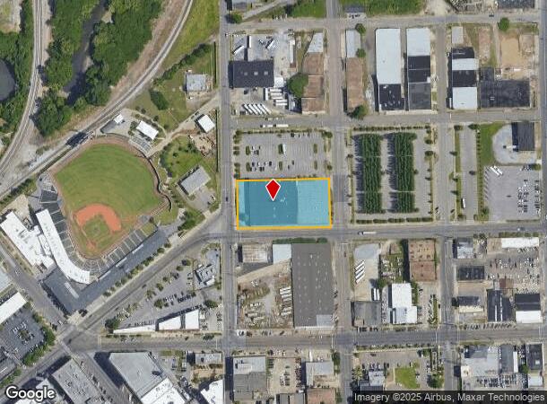  401 N Perry St, Montgomery, AL Parcel Map