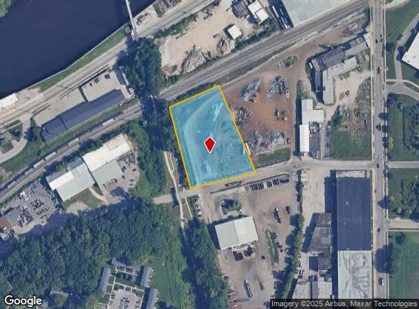  665 Chestnut St Sw, Grand Rapids, MI Parcel Map