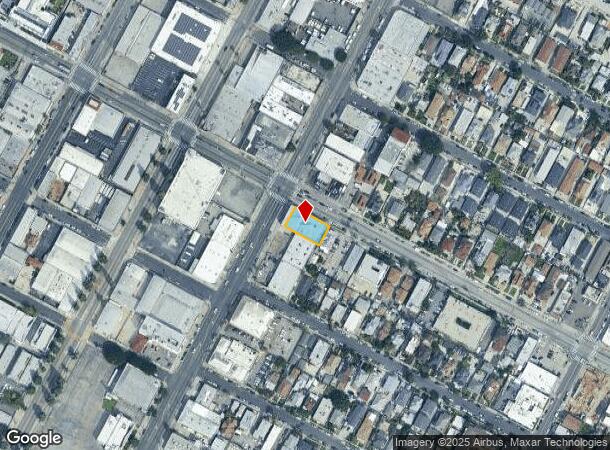  2600 S Main St, Los Angeles, CA Parcel Map