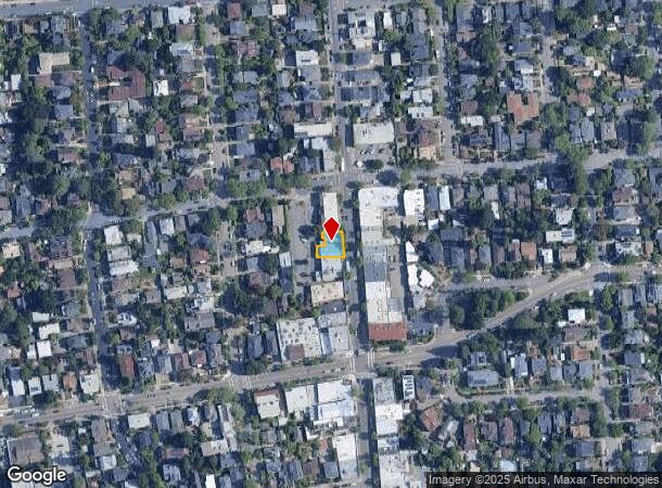  2910 College Ave, Berkeley, CA Parcel Map