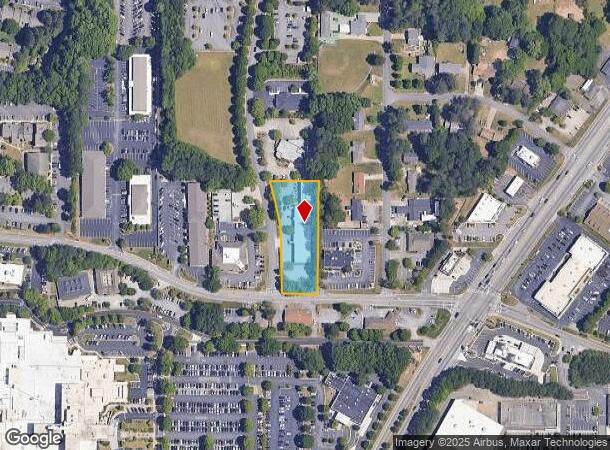  3885 Medical Park Dr, Austell, GA Parcel Map