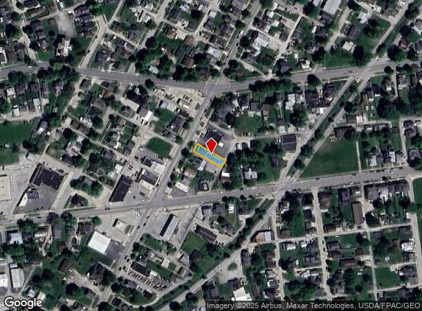  213 S Sandusky St, Tiffin, OH Parcel Map