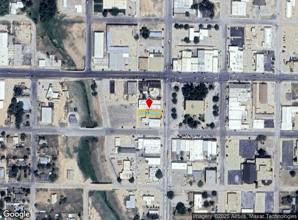 2513 College Ave, Snyder, TX Parcel Map